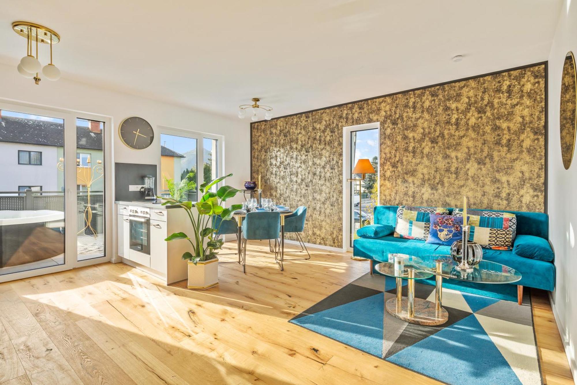 Black - Whirlpool Terrace - Free Parking - Wifi Apartment Wien